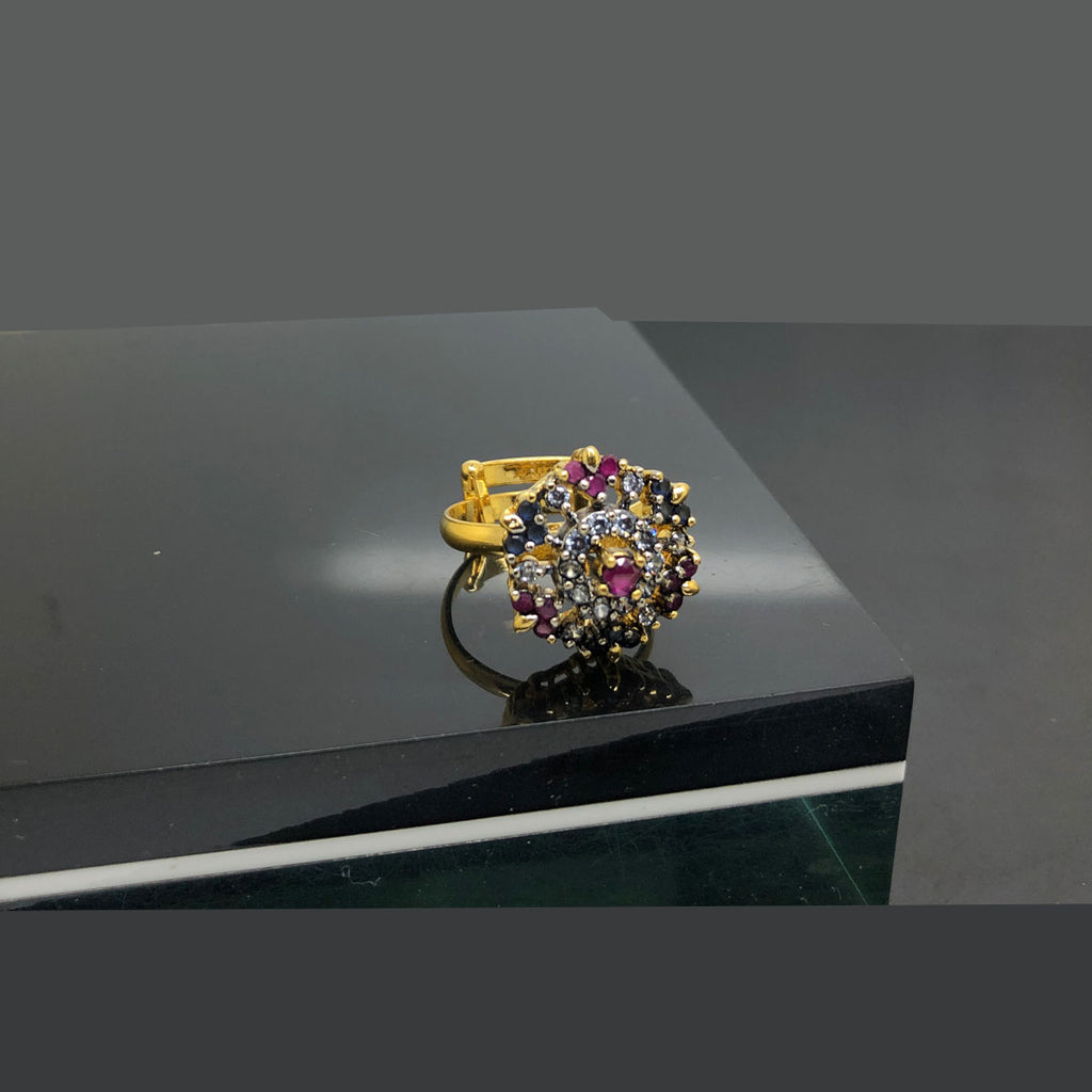 Timeless Traditional Gemstone Ring