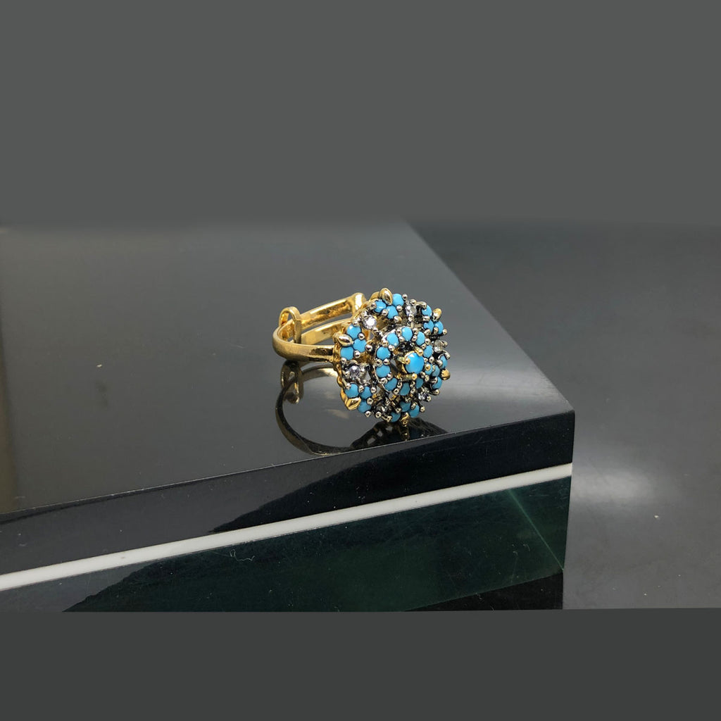 Timeless Traditional Gemstone Ring