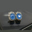 Elegant Gold Traditional Earrings with American Diamonds