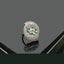 Elegant Floral Crystal Silver Ring - Rs. 850