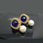 Elegant Pearl and Crystal Drop Earrings