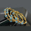 Luxurious Gold-Plated Bangles Set