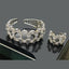 Elegant American Diamond Bracelet and Ring Set