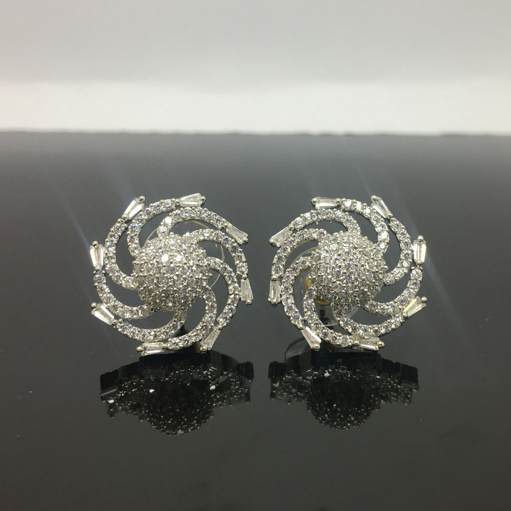 Gold Plated Unique Earrings 744375